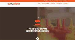 Desktop Screenshot of myburgerusa.com