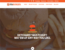 Tablet Screenshot of myburgerusa.com